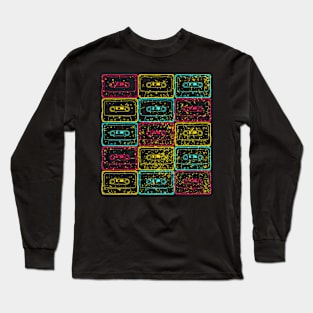 Retro Cassettes Long Sleeve T-Shirt